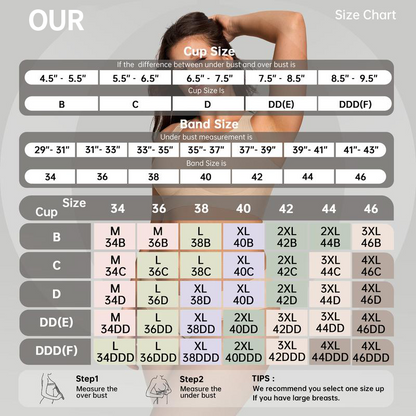 🌟🎆 50% OFF! Ultimate Support Bra – Lift, Firm & Prevent Sagging for a Smooth, Confident Look!