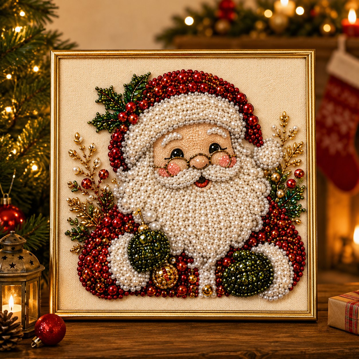 🌈2026 HOT SALE🥳Relaxing & Beginner-Friendly - 🎨💎DIY Christmas Pearl Art Kit💥LAST DAY 50% OFF!