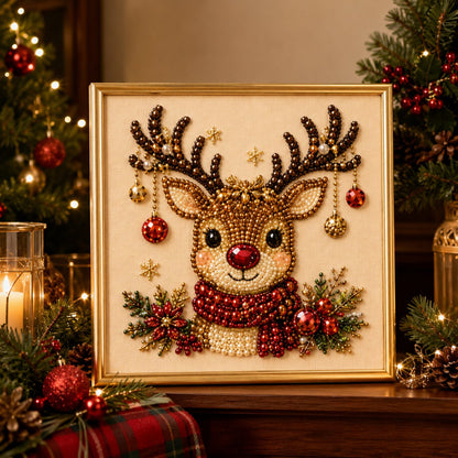 🌈2026 HOT SALE🥳Relaxing & Beginner-Friendly - 🎨💎DIY Christmas Pearl Art Kit💥LAST DAY 50% OFF!