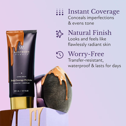🔥💯Final 3 Hours [ 60% OFF ]: Beauty Body Coverage Perfector with Brush